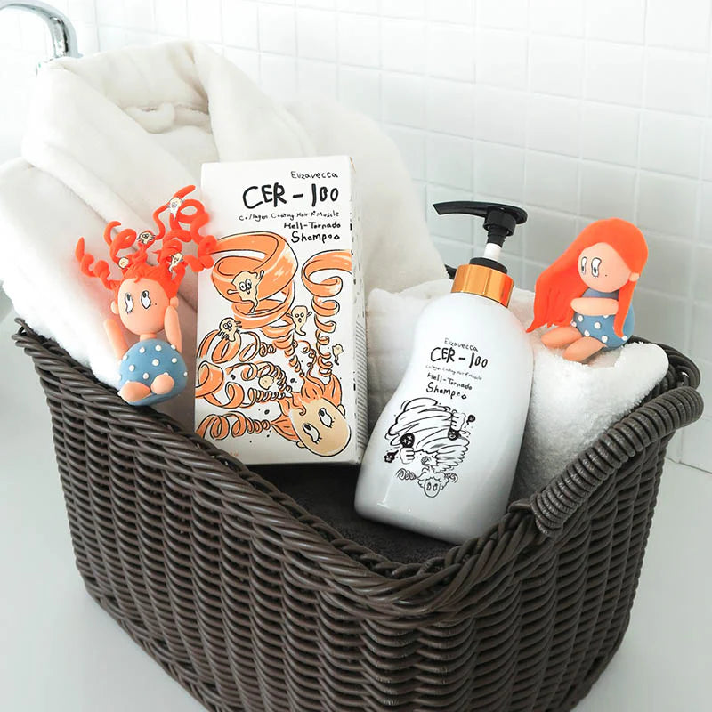 Elizavecca - CER-100 Collagen Hair A+ Muscle Hell-Tornado Shampoo