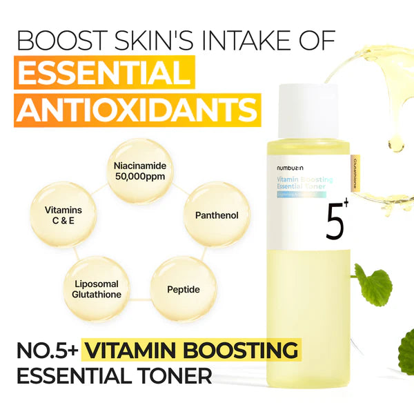 Numbuzin - No.5 Vitamin Boosting Essential Toner