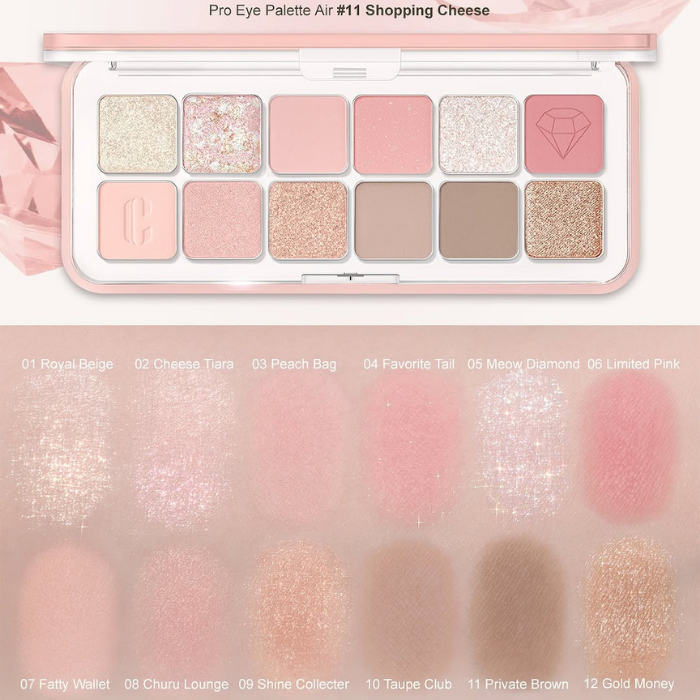 Clio - Pro Eye Palette Air Luxury Koshort