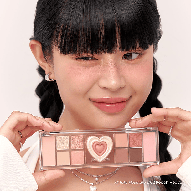 Peripera - All take mood like palette Peach Heaven