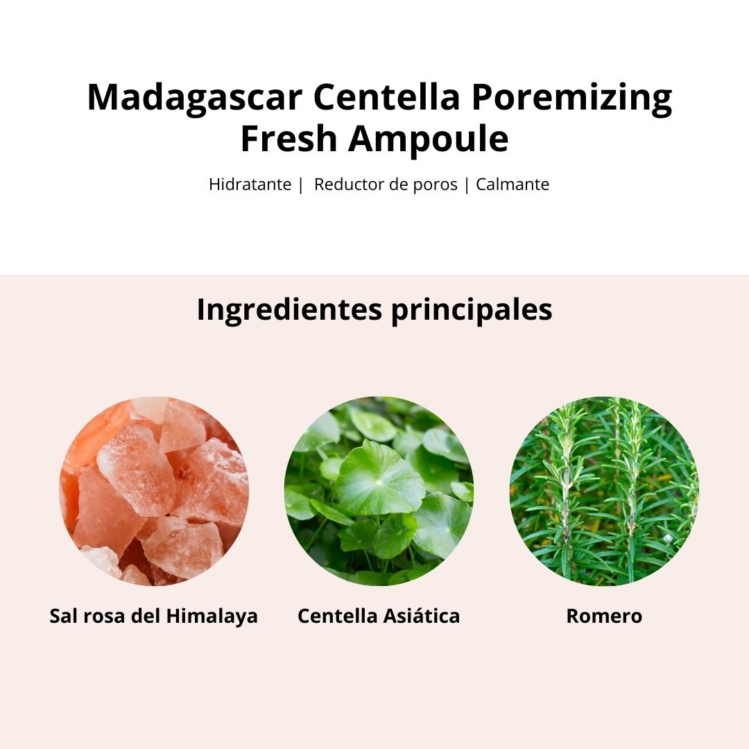 Skin1004 - Madagascar Centella Poremizing Fresh Ampoule