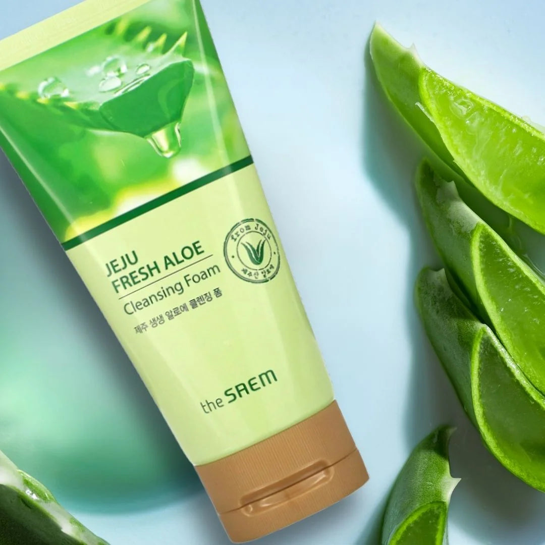 The Saem - Jeju Fresh Aloe Cleasing Foam