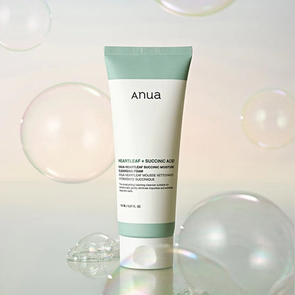 ANUA -  Heartleaf Succinic Cleansing Foam