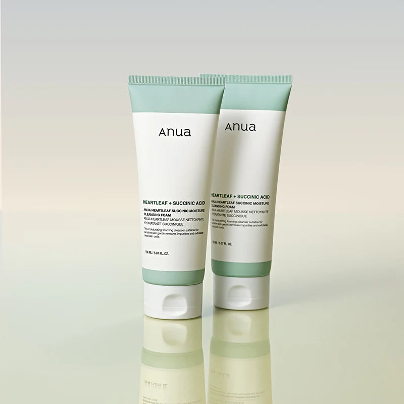 ANUA -  Heartleaf Succinic Cleansing Foam