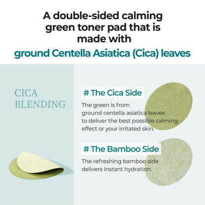 Numbuzin - No.1 Centella Re-Leaf Green Toner Pads