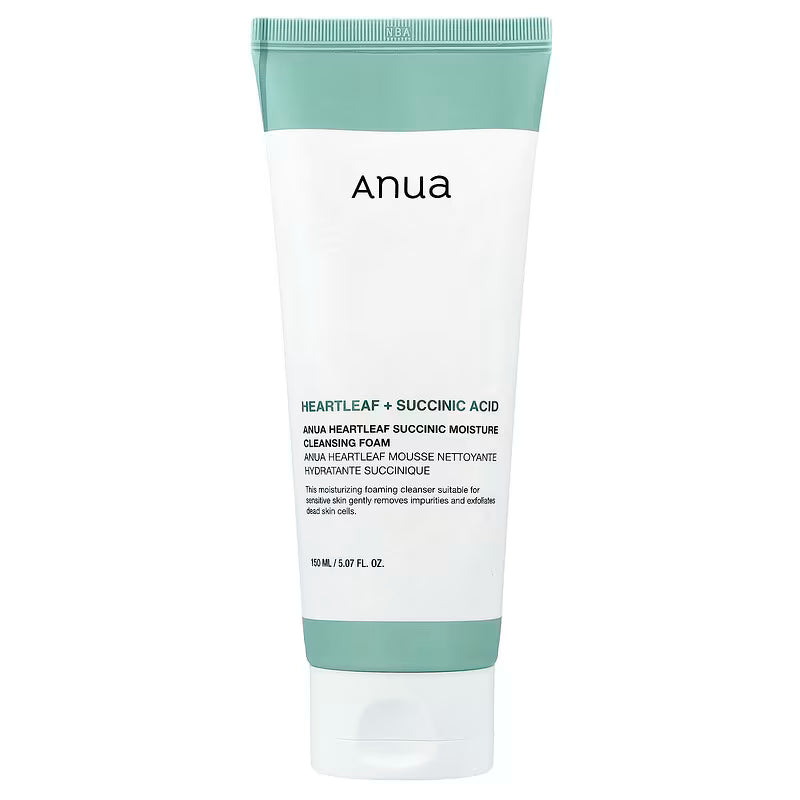 ANUA -  Heartleaf Succinic Cleansing Foam