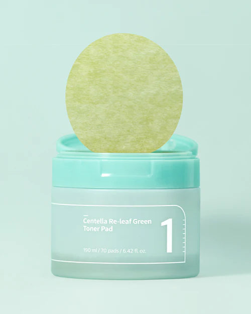 Numbuzin - No.1 Centella Re-Leaf Green Toner Pads
