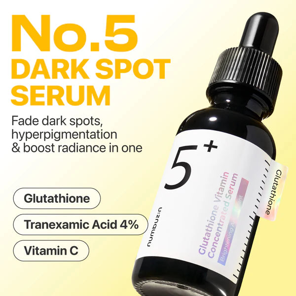 Numbuzin - No.5+ Glutathione Vitamin Concentrated Serum