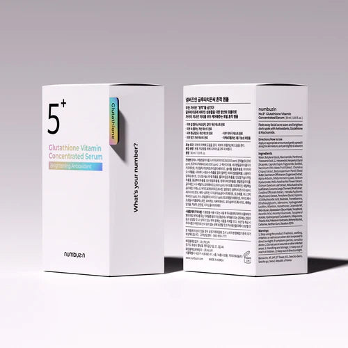Numbuzin - No.5+ Glutathione Vitamin Concentrated Serum