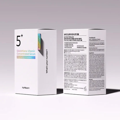 Numbuzin - No.5+ Glutathione Vitamin Concentrated Serum