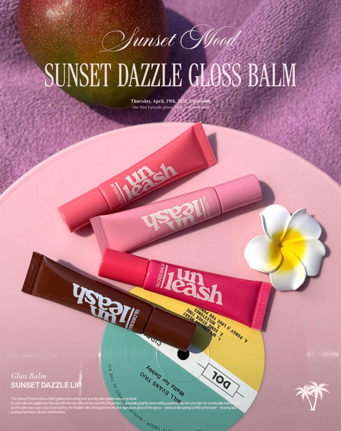Unleashia - Sunset Dazzle Gloss Balm