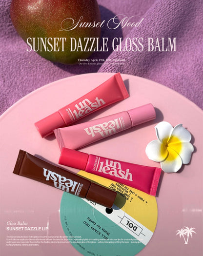 Unleashia - Sunset Dazzle Gloss Balm
