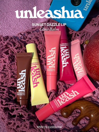 Unleashia - Sunset Dazzle Gloss Balm