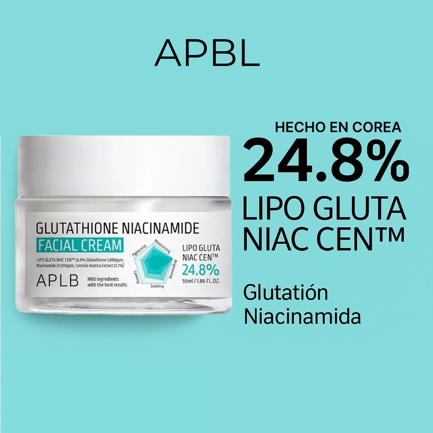 APLB - Glutathione Niacinamide Facial Cream