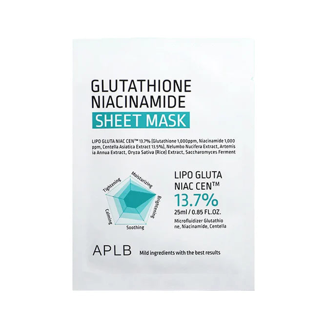 APLB - Glutathione Niacinamide Sheet Mask