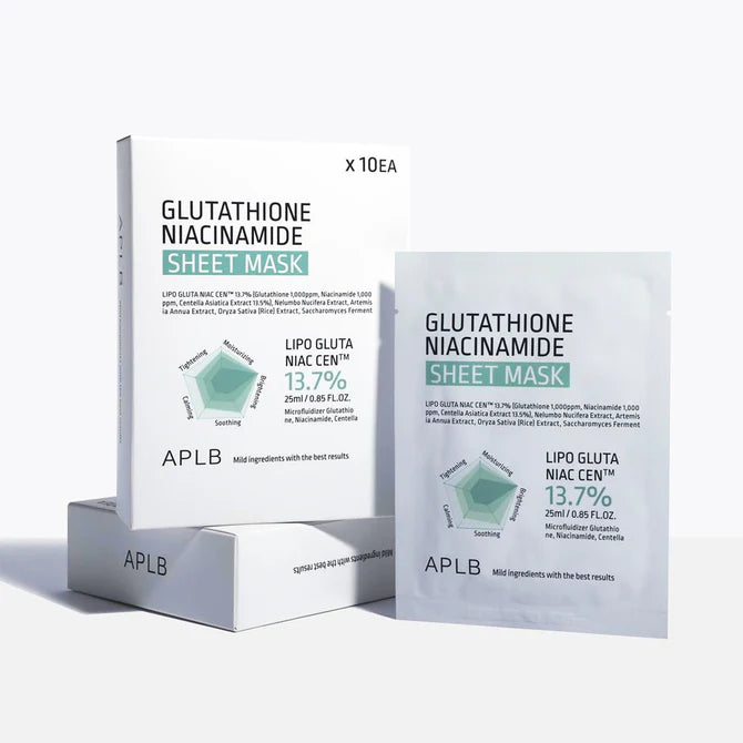 APLB - Glutathione Niacinamide Sheet Mask