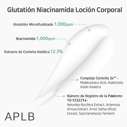 APLB - Glutathione Niacinamide Body Lotion