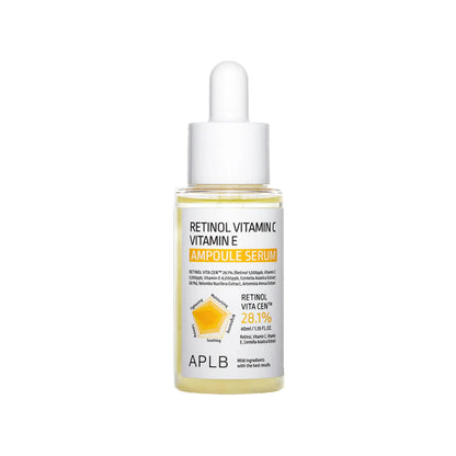 APLB - Retinol Vitamin C + Vitamin E Ampoule Serum
