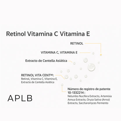 APLB - Retinol Vitamin C + Vitamin E Ampoule Serum