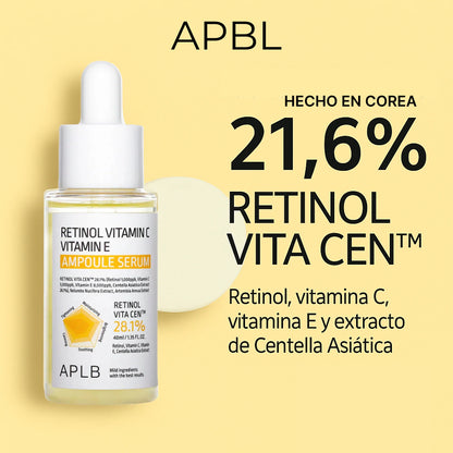 APLB - Retinol Vitamin C + Vitamin E Ampoule Serum