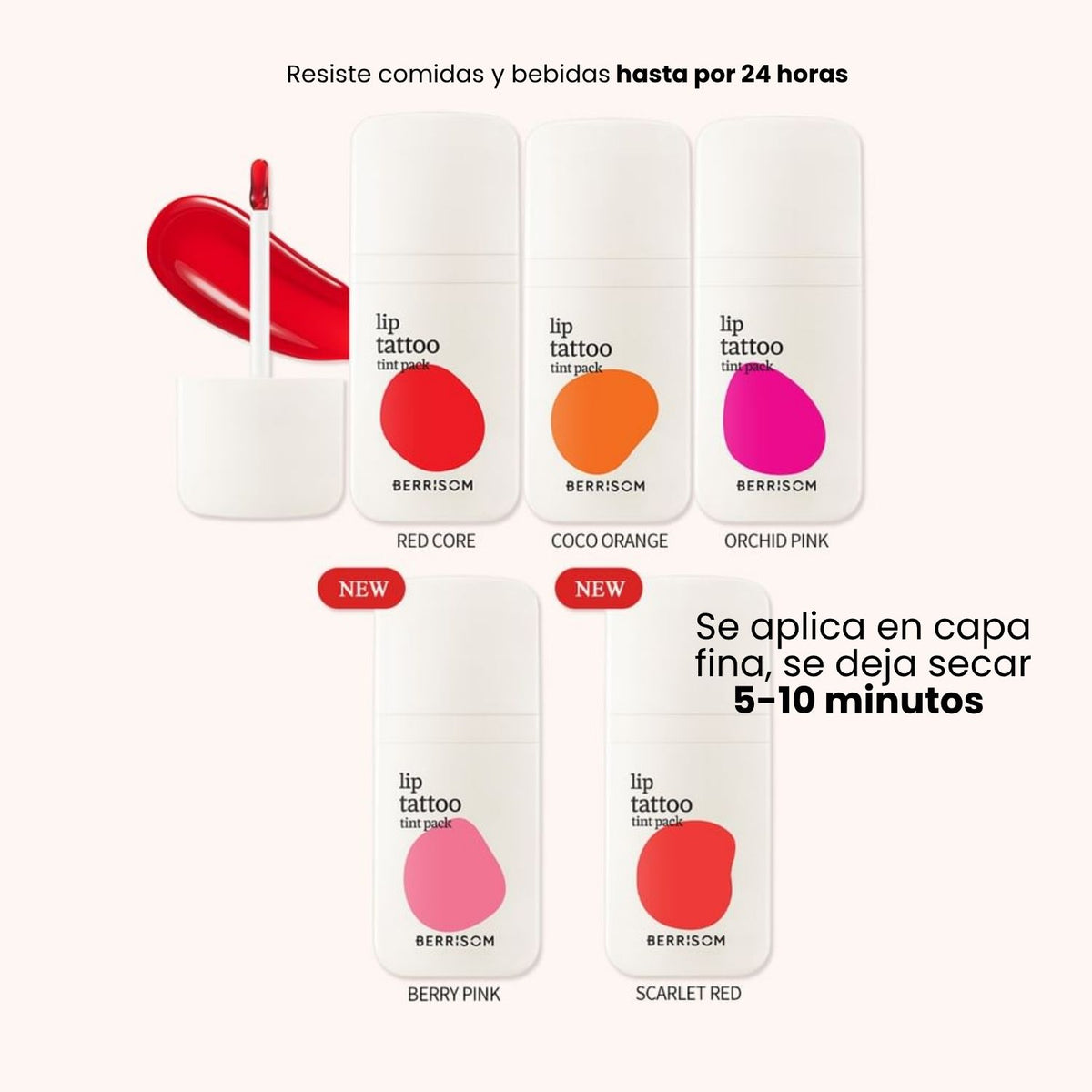 BERRISOM - Lip Tattoo Tint Pack