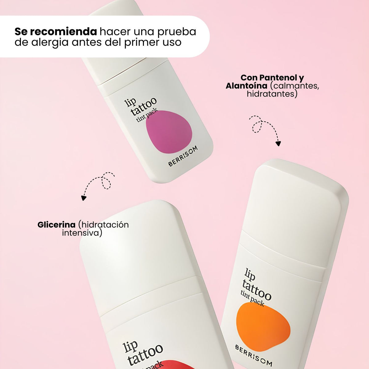 BERRISOM - Lip Tattoo Tint Pack