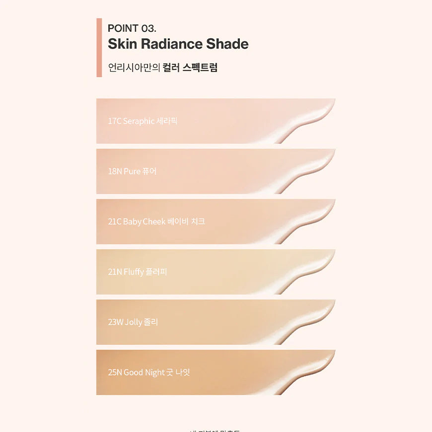 Unleashia - Babe Skin Baby Blue Cushion