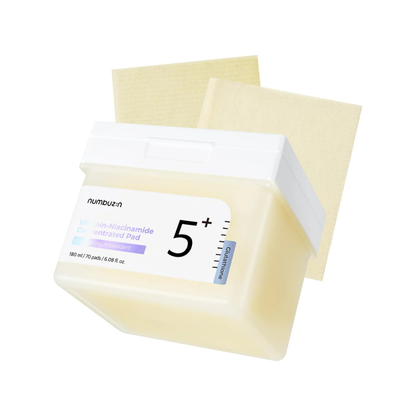 Numbuzin - No. 5 Vitamin Niacinamide Concentrated Toner Pads