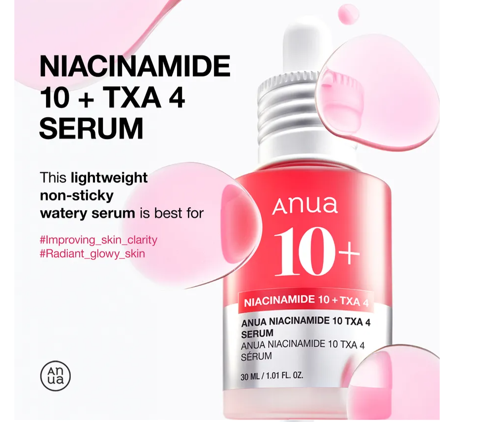 Anua - 10+ Niacinamide 10% + Txa 4% Serum