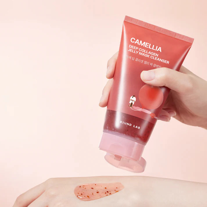 Round Lab - Camellia Deep Collagen Jelly Mask Cleanser