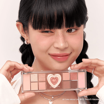 Peripera - All take mood like palette Peach Heaven