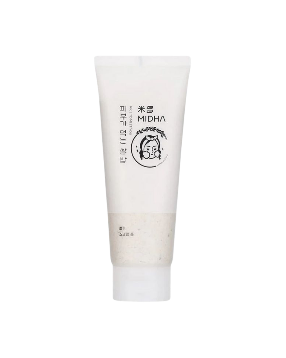 MIDHA - Rice Bran Scrub Foam – Hana Moshy Cosmética Coreana