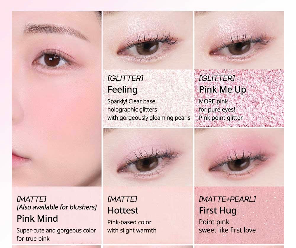 Peripera - All Take Mood Like Palette Prestige Pink