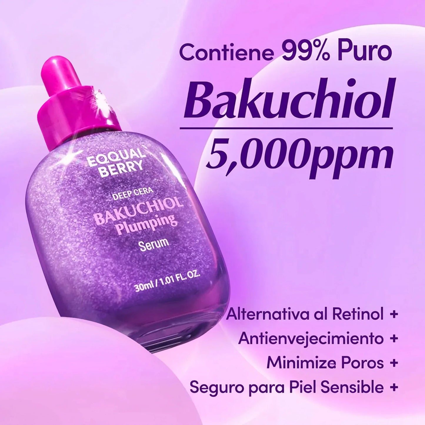 Eqqualberry - Bakuchiol Plumping Serum