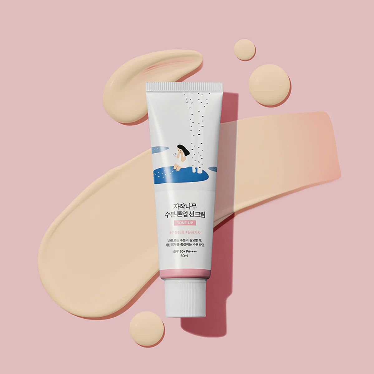 Round Lab - Birch Juice Moisturizing Tone-Up Sun Screen SPF 50+PA++++