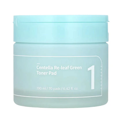 Numbuzin - No.1 Centella Re-Leaf Green Toner Pads