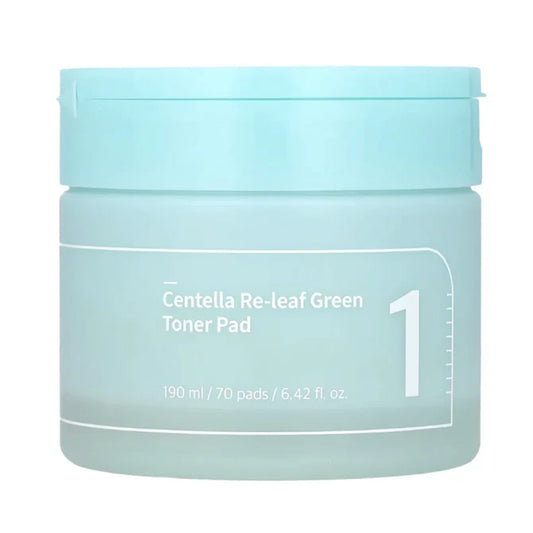 Numbuzin - No.1 Centella Re-Leaf Green Toner Pads
