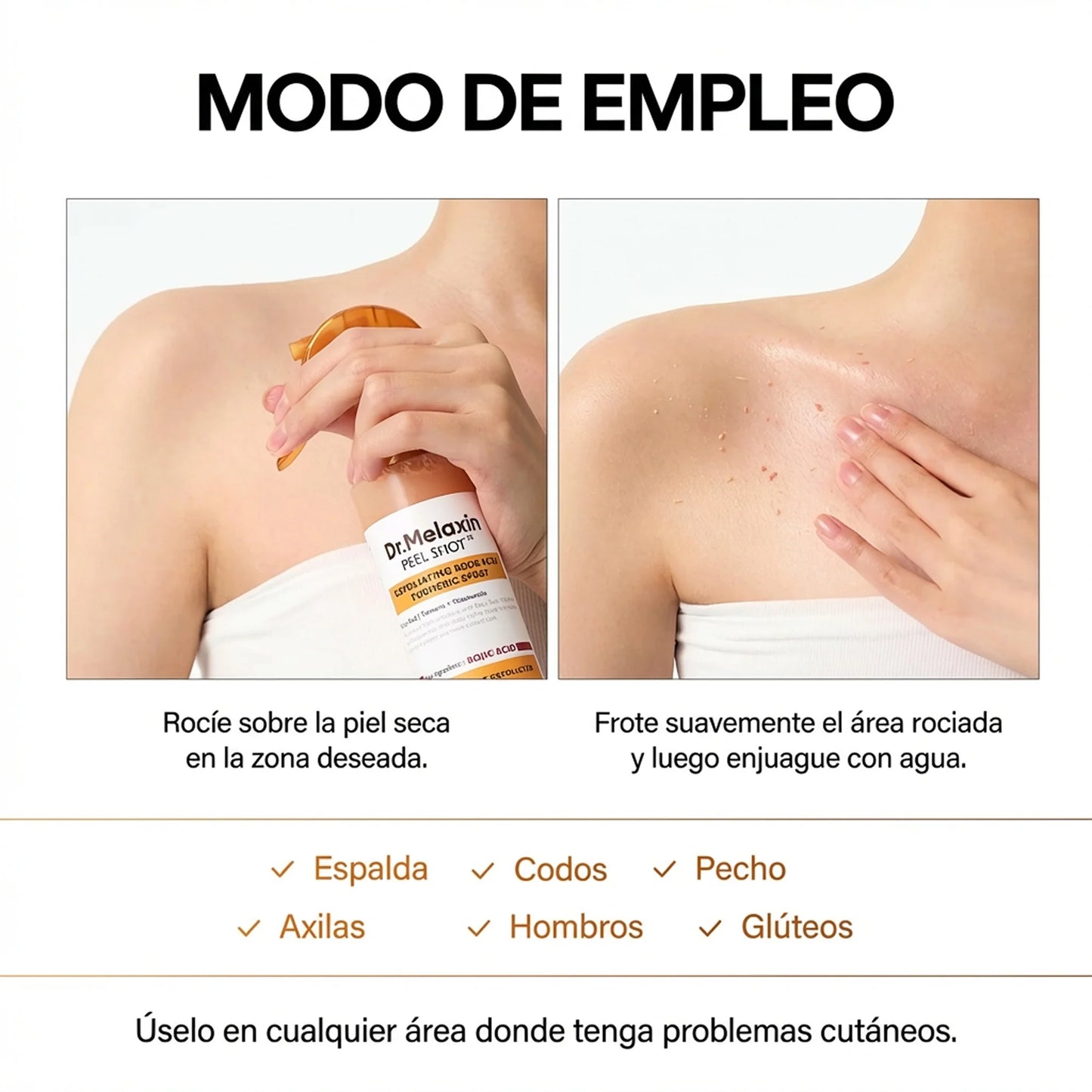 Dr Melaxin - Peel Shot Exfoliating Kojic Acid Turmeric Spray