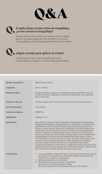 Mixsoon - Bean Cream