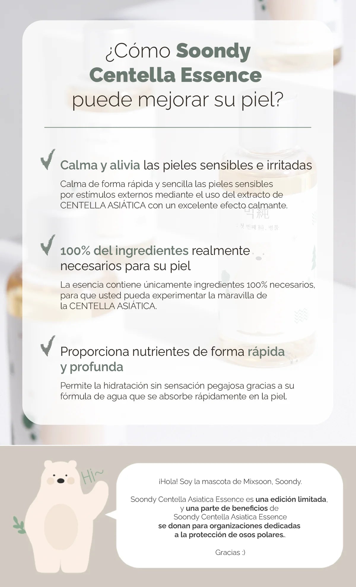 Mixsoon -Soondy Centella Asiatica Essence