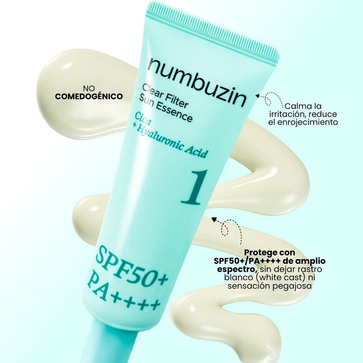Numbuzin - No. 1 Clear Filter Sun Essence SPF 50 PA++++