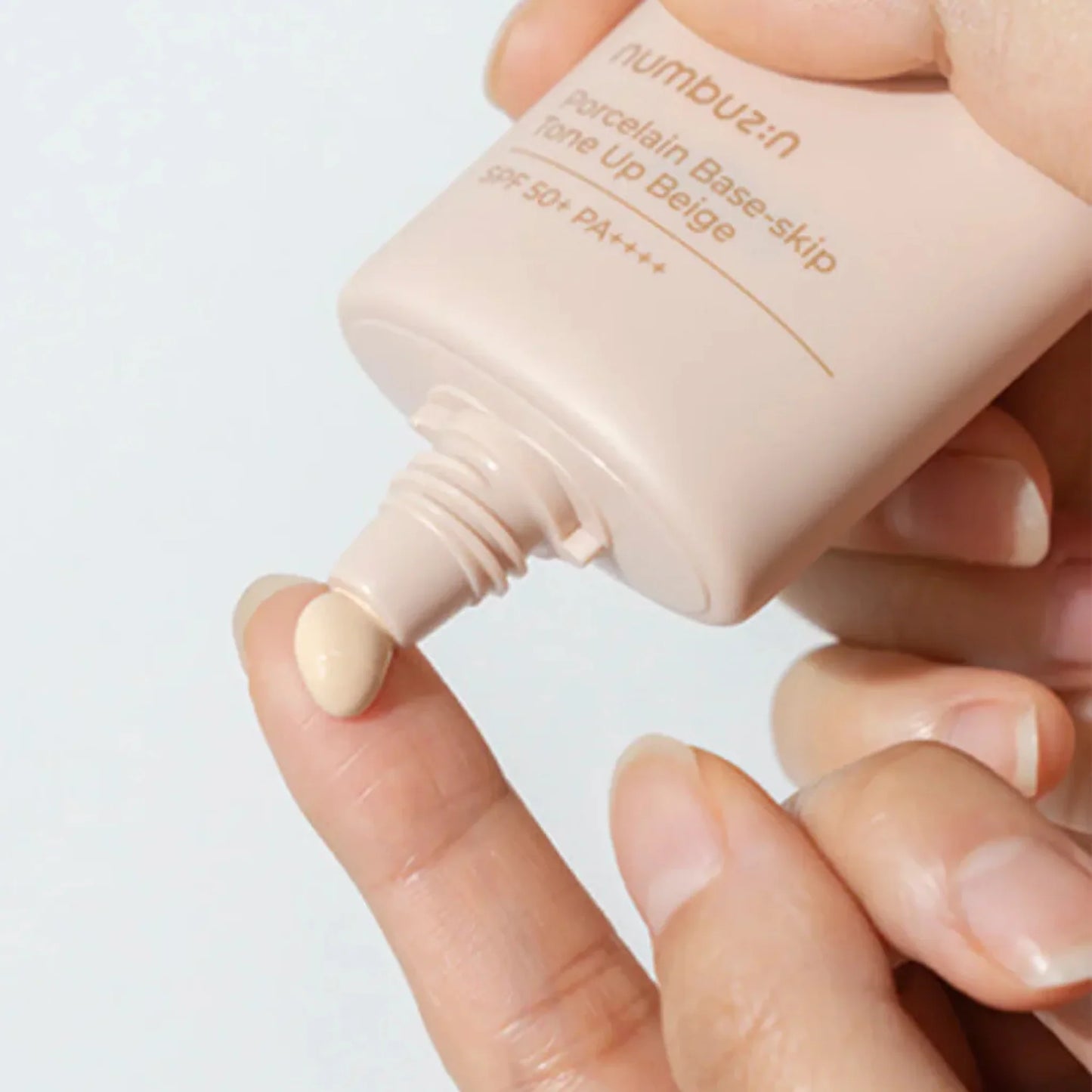 Numbuzin - No.3 Porcelain Base-Skip Tone Up Beige SPF 50 PA++++