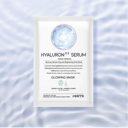 OODT - Triple Hyaluron Acid Serum Glowing Mask