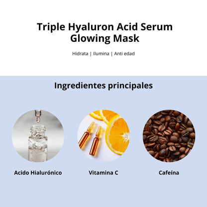 OODT - Triple Hyaluron Acid Serum Glowing Mask