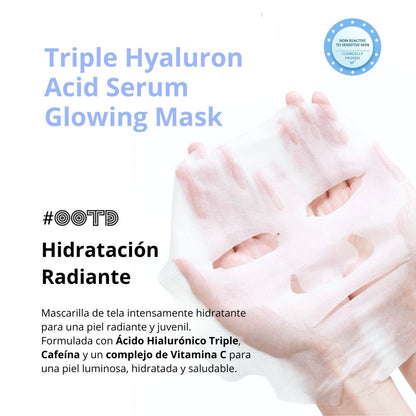 OODT - Triple Hyaluron Acid Serum Glowing Mask