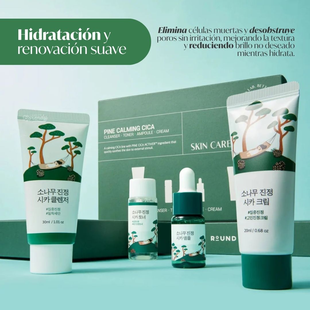 Round Lab - Pine Calming Cica Trial Kit