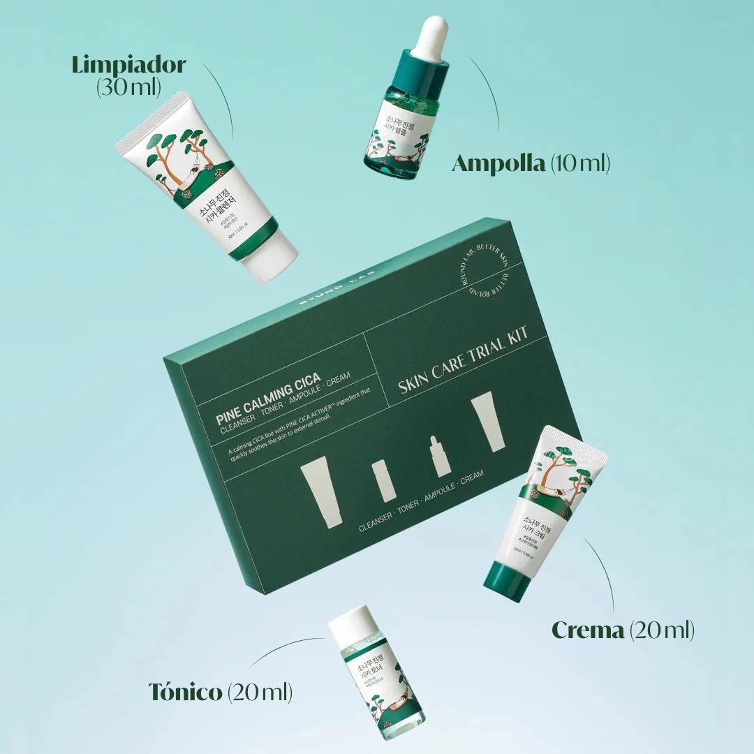 Round Lab - Pine Calming Cica Trial Kit