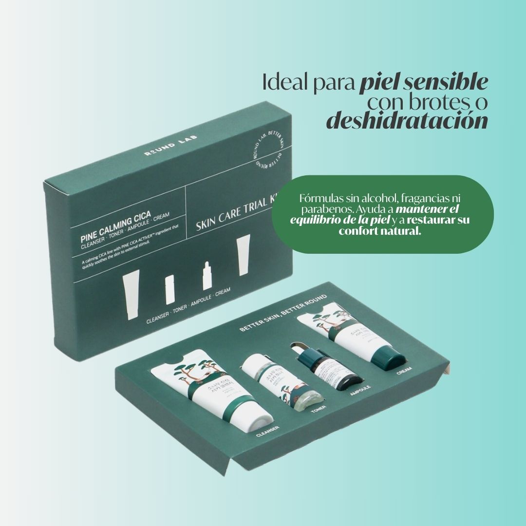 Round Lab - Pine Calming Cica Trial Kit