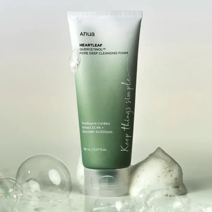 Anua - Heartleaf Quercetinol Pore Deep Cleansing Foam