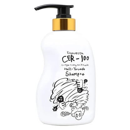Elizavecca - CER-100 Collagen Hair A+ Muscle Hell-Tornado Shampoo